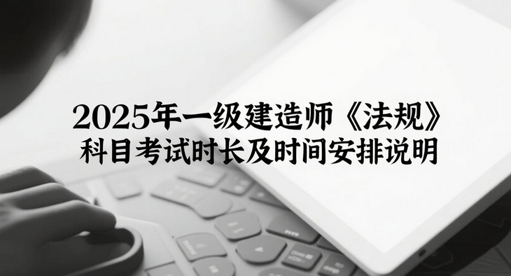一建考试时间