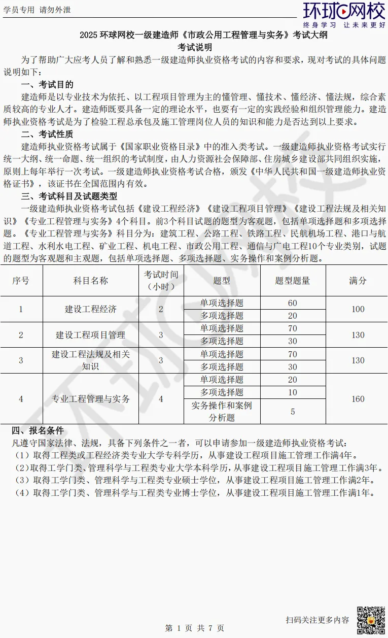 一建考试时间网