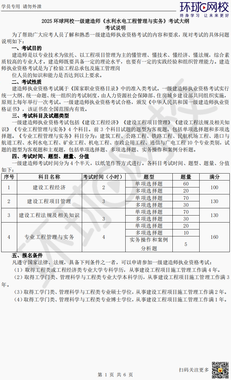 一建考试时间网